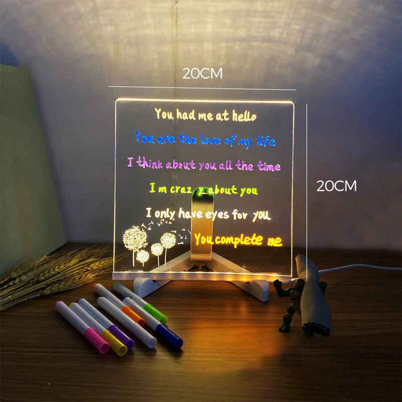 (🌲Early Christmas Sale🎁)-✨LED Note Board with Colors🎨