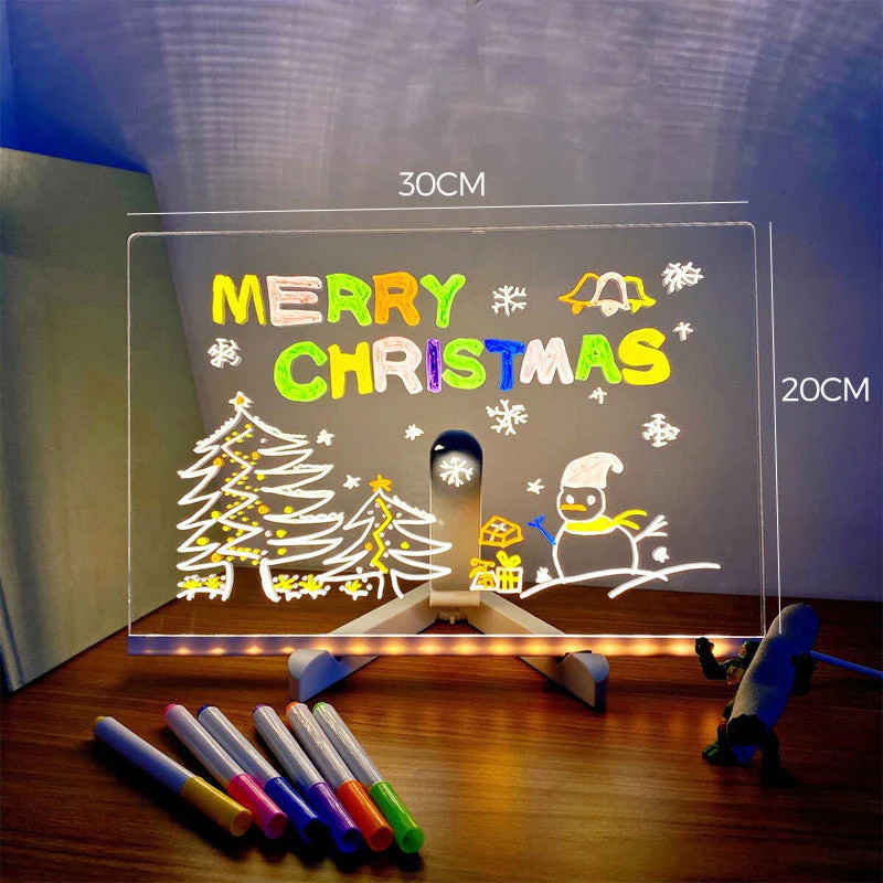(🌲Early Christmas Sale🎁)-✨LED Note Board with Colors🎨