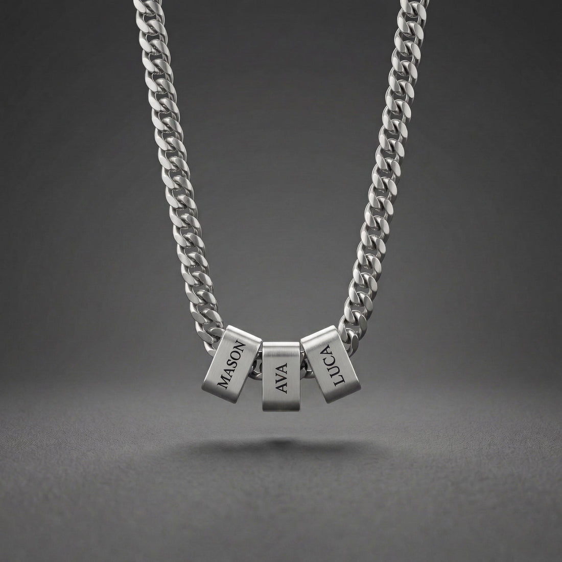Personalized Cuban Necklace For Men — Carry Their Names With You