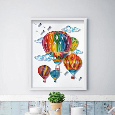 Paper Filigree painting Kit - Balloon