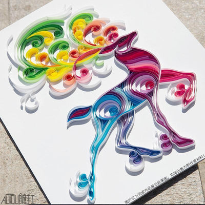 Paper Filigree painting Kit - DEER