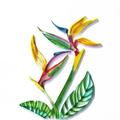 Paper Filigree painting Kit - Heaven Bird