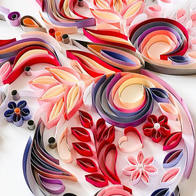 Paper Filigree painting Kit - Butterfly