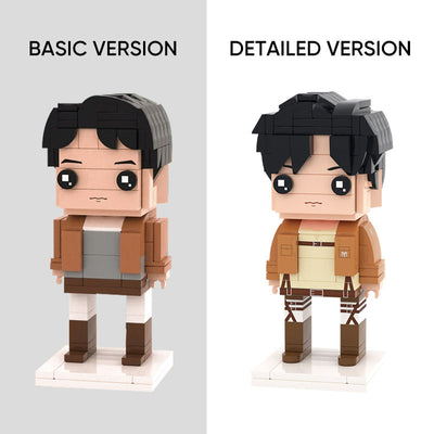 Gifts for Dad Full Custom 1 Person Brick Figure Custom Brick Figures Small Particle Block Toy