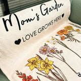 🌹Mama's Garden is Her Children Customized Blanket