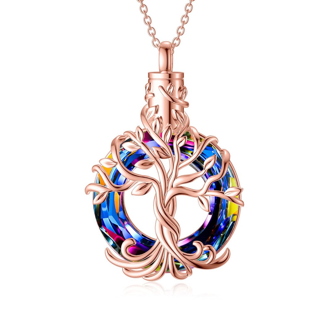 Christmas Gift- S925 Mother is the Family Root Tree Necklace