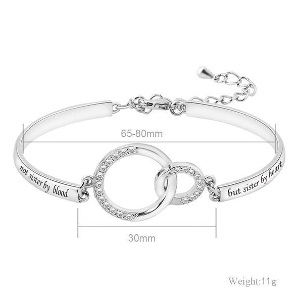 Best Friend Bracelets for Women Friendship Charm Inspirational Bracelets