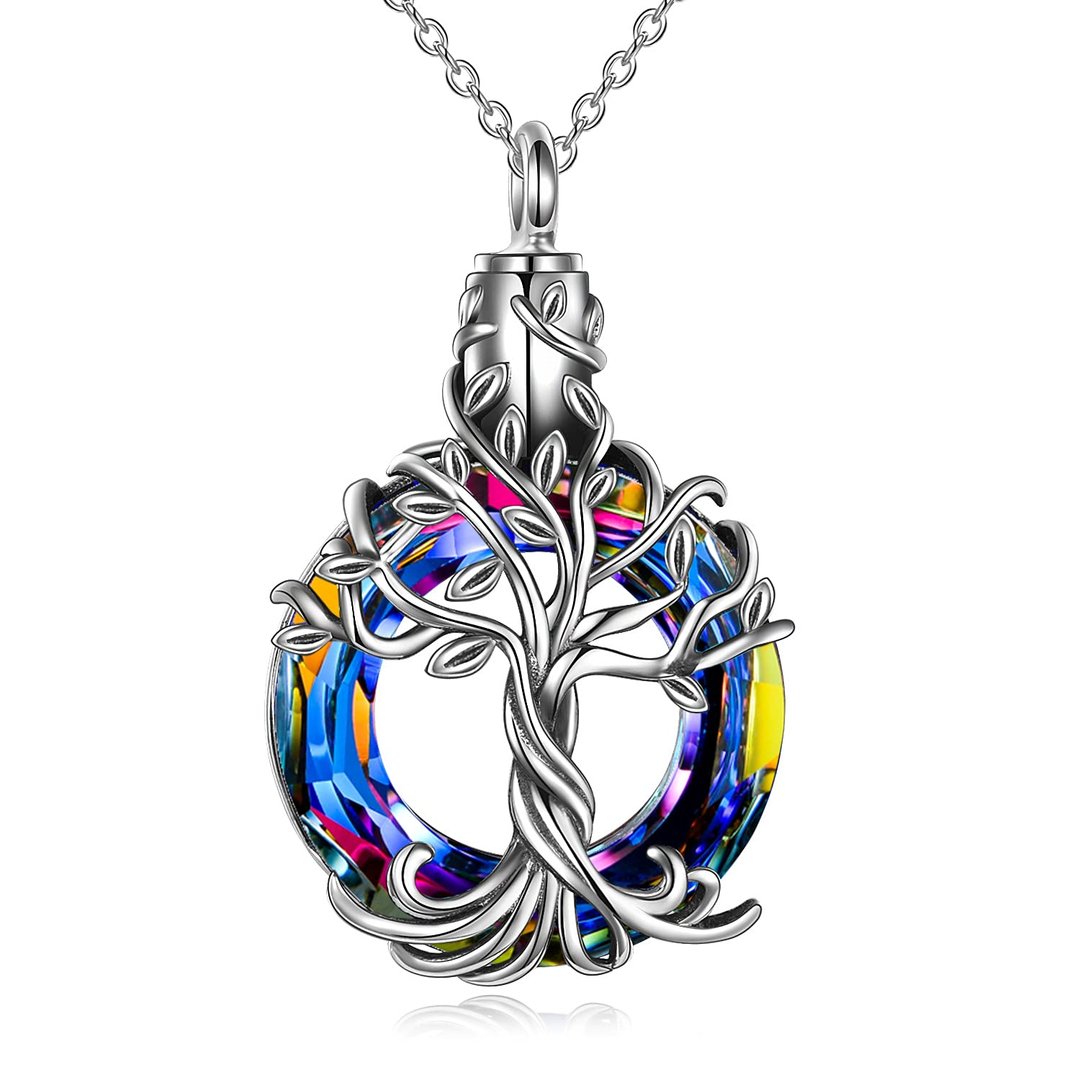 Christmas Gift- S925 Mother is the Family Root Tree Necklace