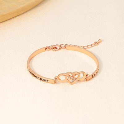 Mother's Day Gift Infinite love bracelet for Mom-Crystal inlaid-Real stock+ships out in 48 hours
