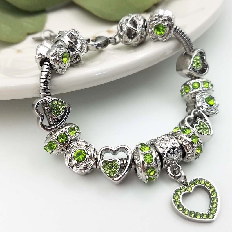 August Birthstone Bracelet