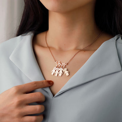 Kids Pendant for Mothers&Grandmothers
