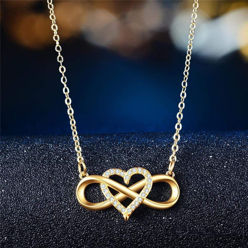 Mother's Day Gift Infinity Heart Necklace For Lover