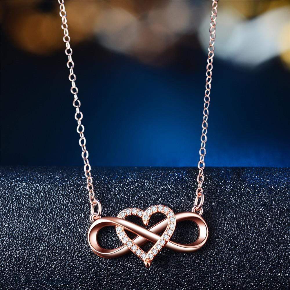 Mother's Day Gift Infinity Heart Necklace For Lover