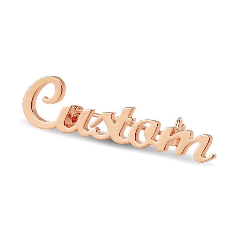 Personalize Your Name Brooch - Blinglane